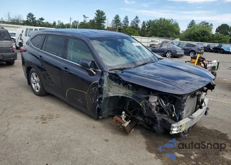 2021 Toyota Highlander L из США, поврежденный, VIN 5TDBZRBH9MS552153